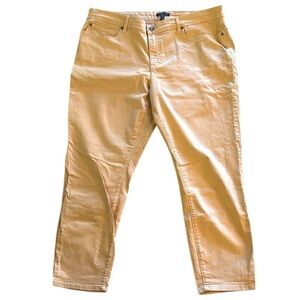 Eileen Fisher warm peach jeans
